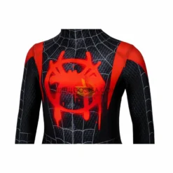 Cosrea Miles Morales Into The Spider-Verse Kids Size Digital Printed Cosplay Costume 21 Cosrea Miles Morales Into The Spider-Verse Kids Size Digital Printed Cosplay Costume
