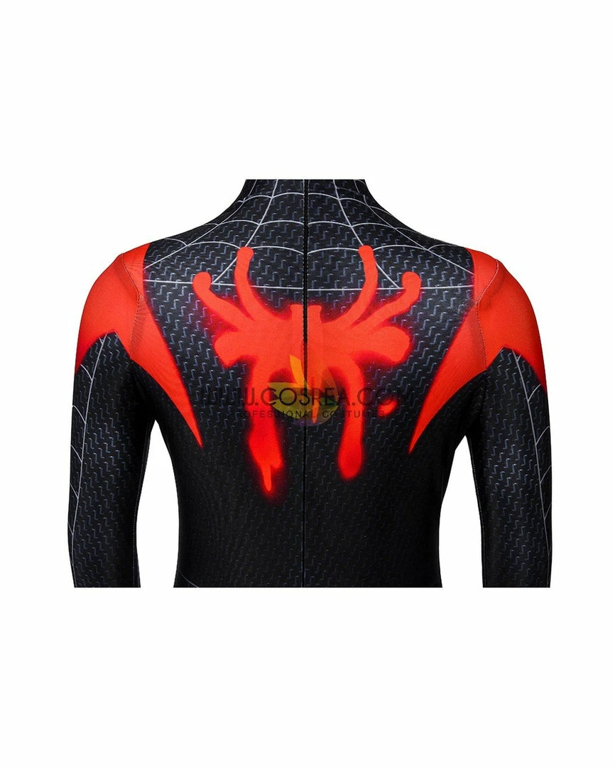 Cosrea Miles Morales Into The Spider-Verse Kids Size Digital Printed Cosplay Costume 12 Cosrea Miles Morales Into The Spider-Verse Kids Size Digital Printed Cosplay Costume