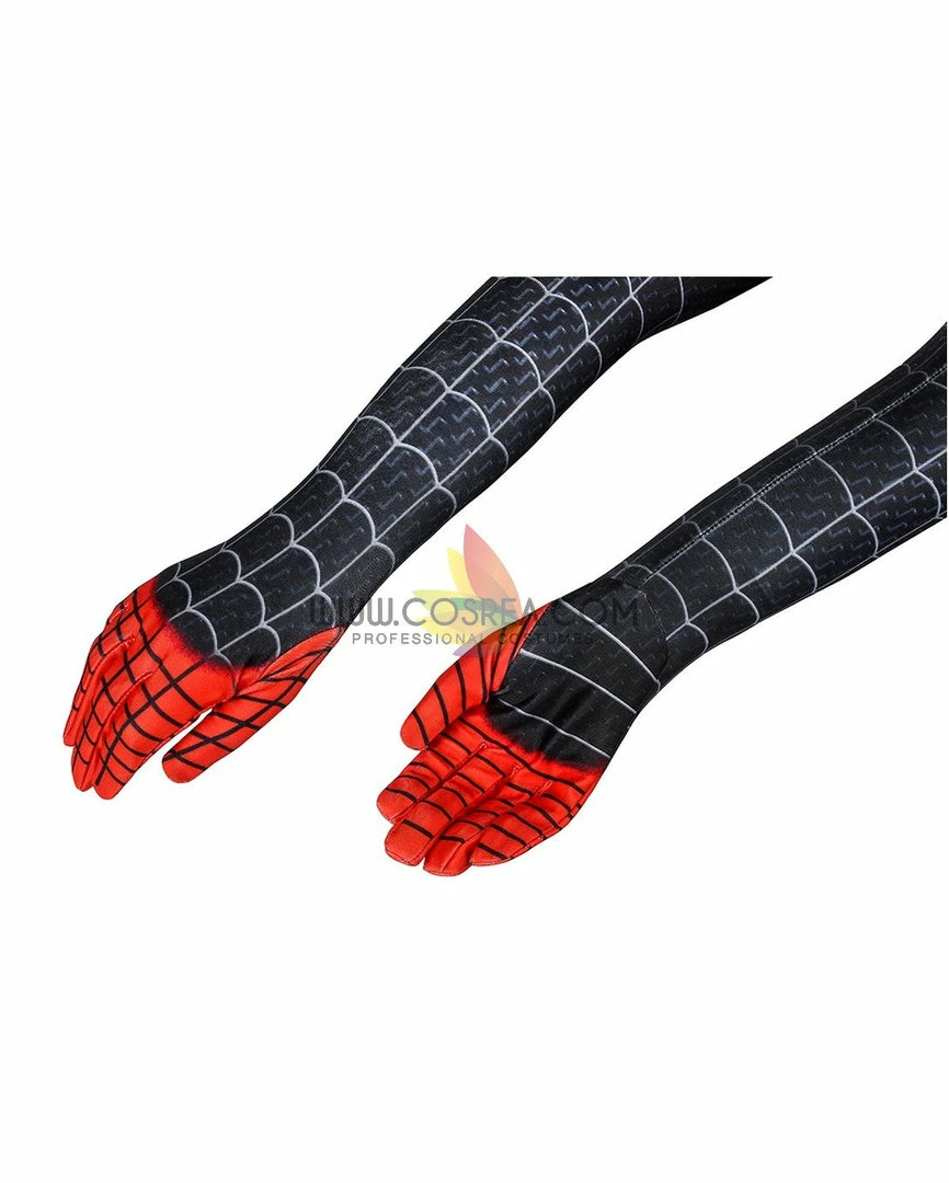 Cosrea Miles Morales Into The Spider-Verse Kids Size Digital Printed Cosplay Costume 14 Cosrea Miles Morales Into The Spider-Verse Kids Size Digital Printed Cosplay Costume