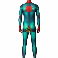 Cosrea Cosplay Costumes Miles Morales PS5 Green Version Digital Printed Cosplay Costume
