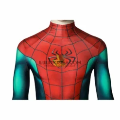 Cosrea Cosplay Costumes Miles Morales PS5 Green Version Digital Printed Cosplay Costume
