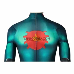 Cosrea Cosplay Costumes Miles Morales PS5 Green Version Digital Printed Cosplay Costume