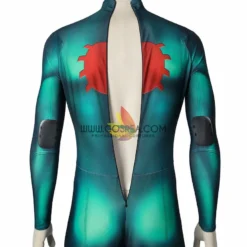 Cosrea Cosplay Costumes Miles Morales PS5 Green Version Digital Printed Cosplay Costume