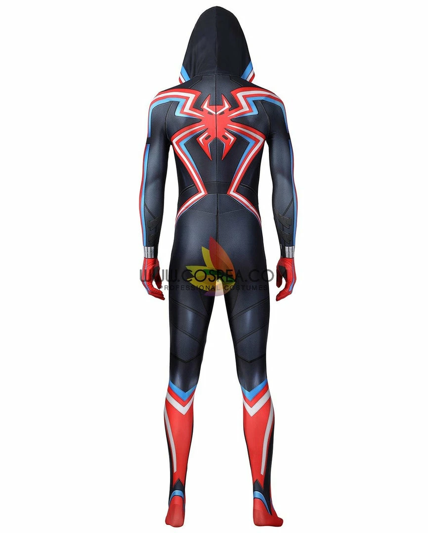 Cosrea Cosplay Costumes Miles Morales PS5 Hoodie Version Digital Printed Cosplay Costume 5 Cosrea Cosplay Costumes Miles Morales PS5 Hoodie Version Digital Printed Cosplay Costume
