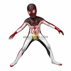 Cosrea Miles Morales PS5 TRACK Suit Kids Size Digital Printed Cosplay Costume