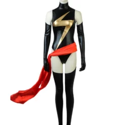 Cosrea Ms Marvel Classic Cosplay Costume