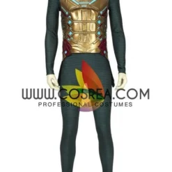 Cosrea Cosplay Costumes Mysterio Metallic Gold Spiderman Far From Home PU Leather Cosplay Costume 29 Cosrea Cosplay Costumes Mysterio Metallic Gold Spiderman Far From Home PU Leather Cosplay Costume