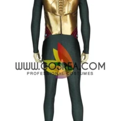 Cosrea Cosplay Costumes Mysterio Metallic Gold Spiderman Far From Home PU Leather Cosplay Costume 30 Cosrea Cosplay Costumes Mysterio Metallic Gold Spiderman Far From Home PU Leather Cosplay Costume