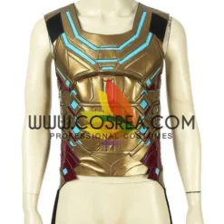Cosrea Cosplay Costumes Mysterio Metallic Gold Spiderman Far From Home PU Leather Cosplay Costume 32 Cosrea Cosplay Costumes Mysterio Metallic Gold Spiderman Far From Home PU Leather Cosplay Costume
