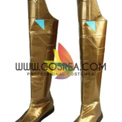 Cosrea Cosplay Costumes Mysterio Metallic Gold Spiderman Far From Home PU Leather Cosplay Costume 41 Cosrea Cosplay Costumes Mysterio Metallic Gold Spiderman Far From Home PU Leather Cosplay Costume
