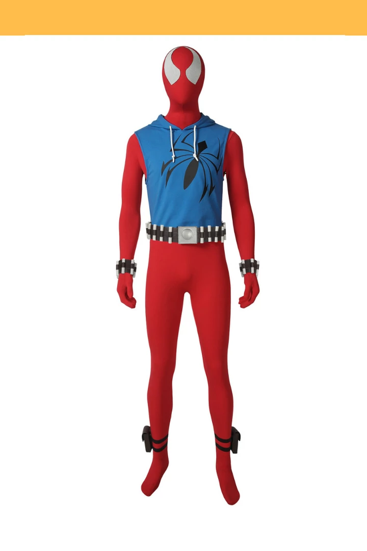 Cosrea Scarlet Spider Ben Reilly Cosplay Costume 3 Cosrea Scarlet Spider Ben Reilly Cosplay Costume