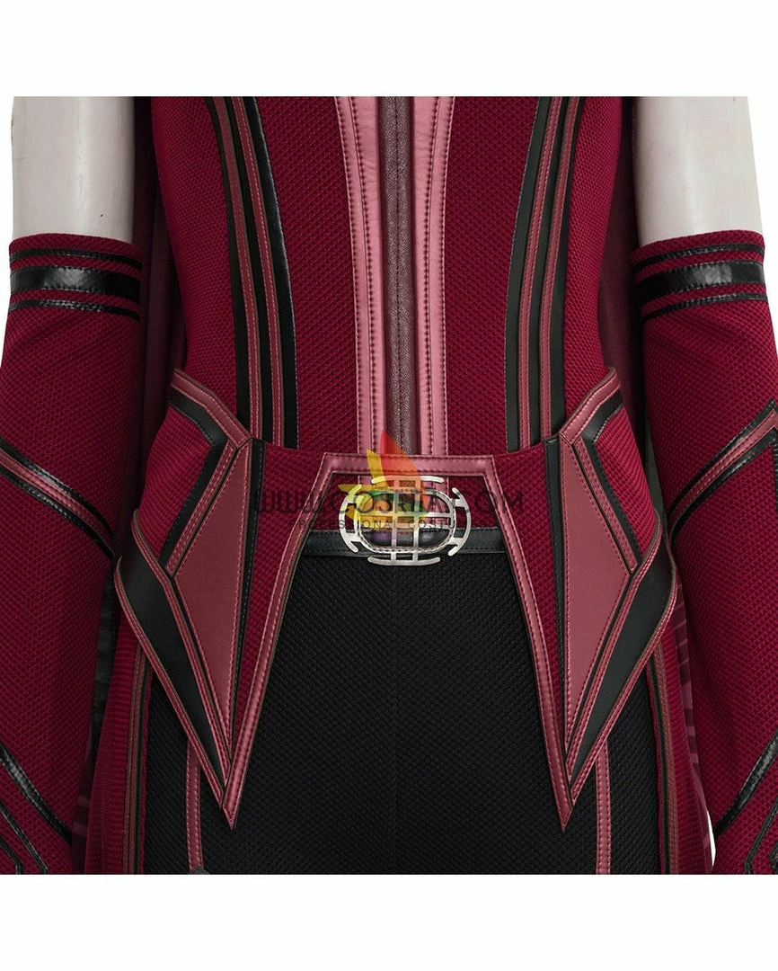 Cosrea Scarlet Witch Finale Version In Bright Red Wanda And Vision TV Series Cosplay Costume Marvel Universe 13 Cosrea Scarlet Witch Finale Version In Bright Red Wanda And Vision TV Series Cosplay Costume Marvel Universe