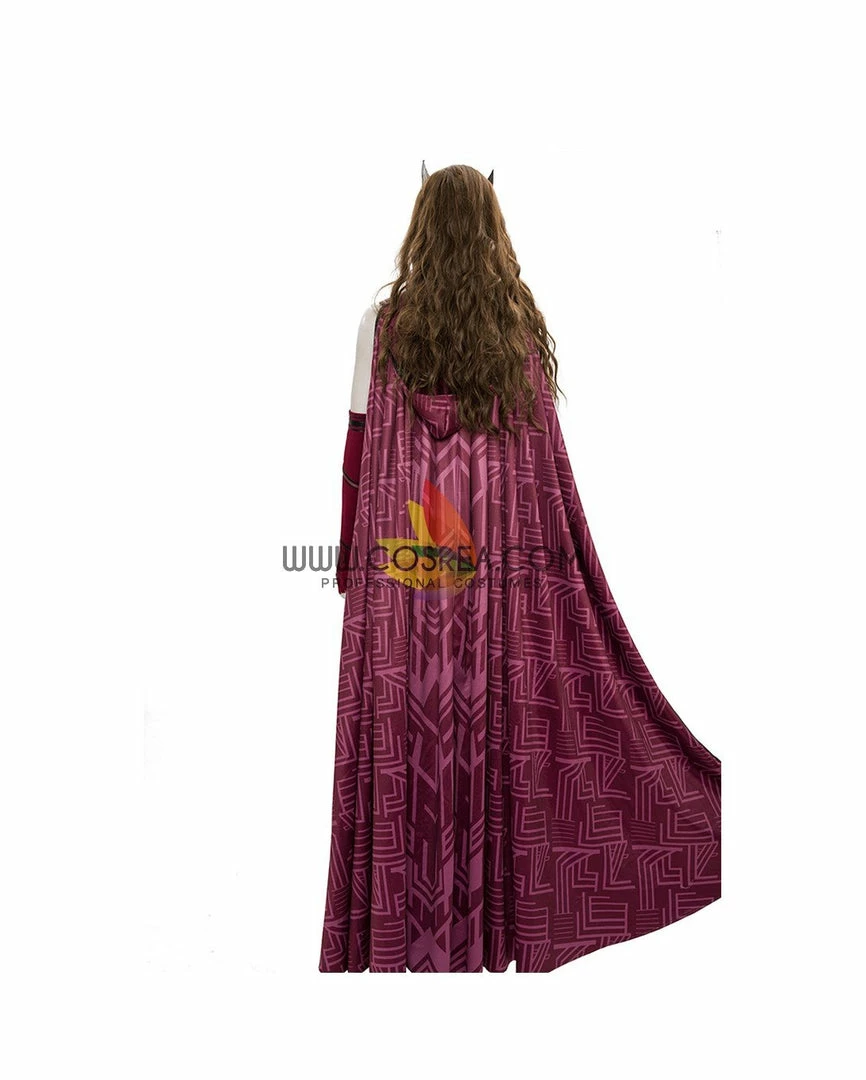 Cosrea Scarlet Witch Finale Version In Bright Red Wanda And Vision TV Series Cosplay Costume Marvel Universe 10 Cosrea Scarlet Witch Finale Version In Bright Red Wanda And Vision TV Series Cosplay Costume Marvel Universe