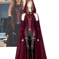 Cosrea Scarlet Witch Finale Version Wanda And Vision TV Series Cosplay Costume