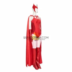 Cosrea Scarlet Witch Halloween Wanda And Vision TV Series Cosplay Costume 18 Cosrea Scarlet Witch Halloween Wanda And Vision TV Series Cosplay Costume
