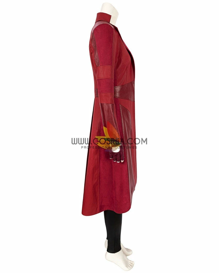 Cosrea Marvel Universe Scarlet Witch The Civil War Bright Red Cosplay Costume 6 Cosrea Marvel Universe Scarlet Witch The Civil War Bright Red Cosplay Costume