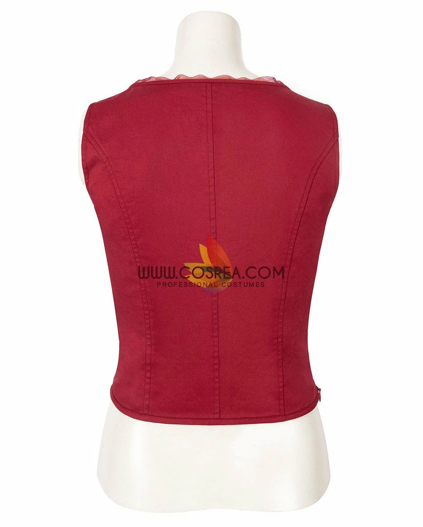 Cosrea Marvel Universe Scarlet Witch The Civil War Bright Red Cosplay Costume 16 Cosrea Marvel Universe Scarlet Witch The Civil War Bright Red Cosplay Costume