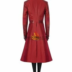 Cosrea Marvel Universe Scarlet Witch The Civil War Bright Red Cosplay Costume 31 Cosrea Marvel Universe Scarlet Witch The Civil War Bright Red Cosplay Costume