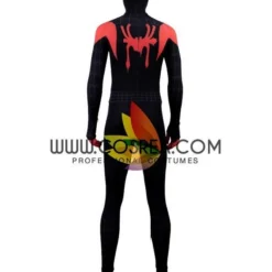 Cosrea Miles Morales Into The Spider-Verse Black Version Cosplay Costume 19 Cosrea Miles Morales Into The Spider-Verse Black Version Cosplay Costume