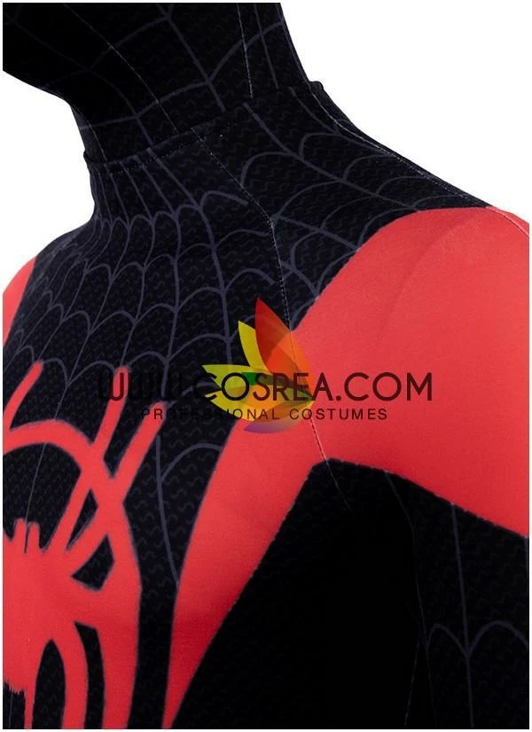 Cosrea Miles Morales Into The Spider-Verse Black Version Cosplay Costume 11 Cosrea Miles Morales Into The Spider-Verse Black Version Cosplay Costume
