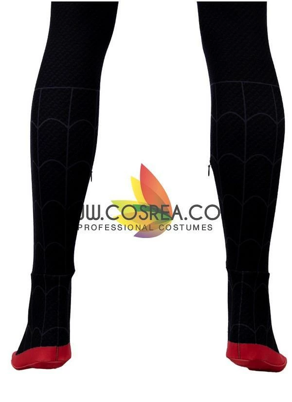 Cosrea Miles Morales Into The Spider-Verse Black Version Cosplay Costume 14 Cosrea Miles Morales Into The Spider-Verse Black Version Cosplay Costume