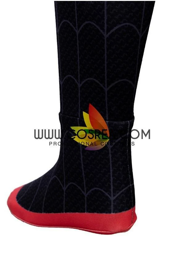 Cosrea Miles Morales Into The Spider-Verse Black Version Cosplay Costume 15 Cosrea Miles Morales Into The Spider-Verse Black Version Cosplay Costume
