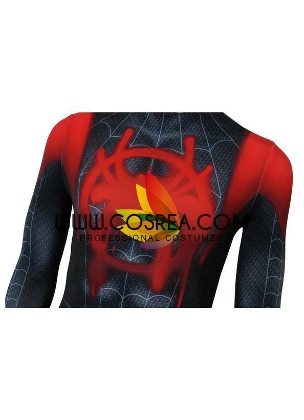 Cosrea Miles Morales Into The Spider-Verse Digital Printed Cosplay Costume 10 Cosrea Miles Morales Into The Spider-Verse Digital Printed Cosplay Costume