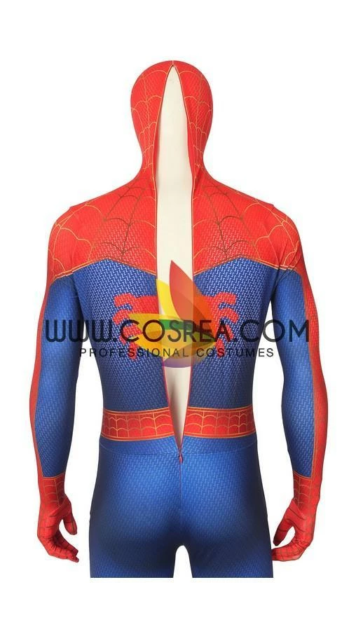 Cosrea Spiderman Peter Parker Into The Spider-Verse Cosplay Costume Marvel Universe 8 Cosrea Spiderman Peter Parker Into The Spider-Verse Cosplay Costume Marvel Universe