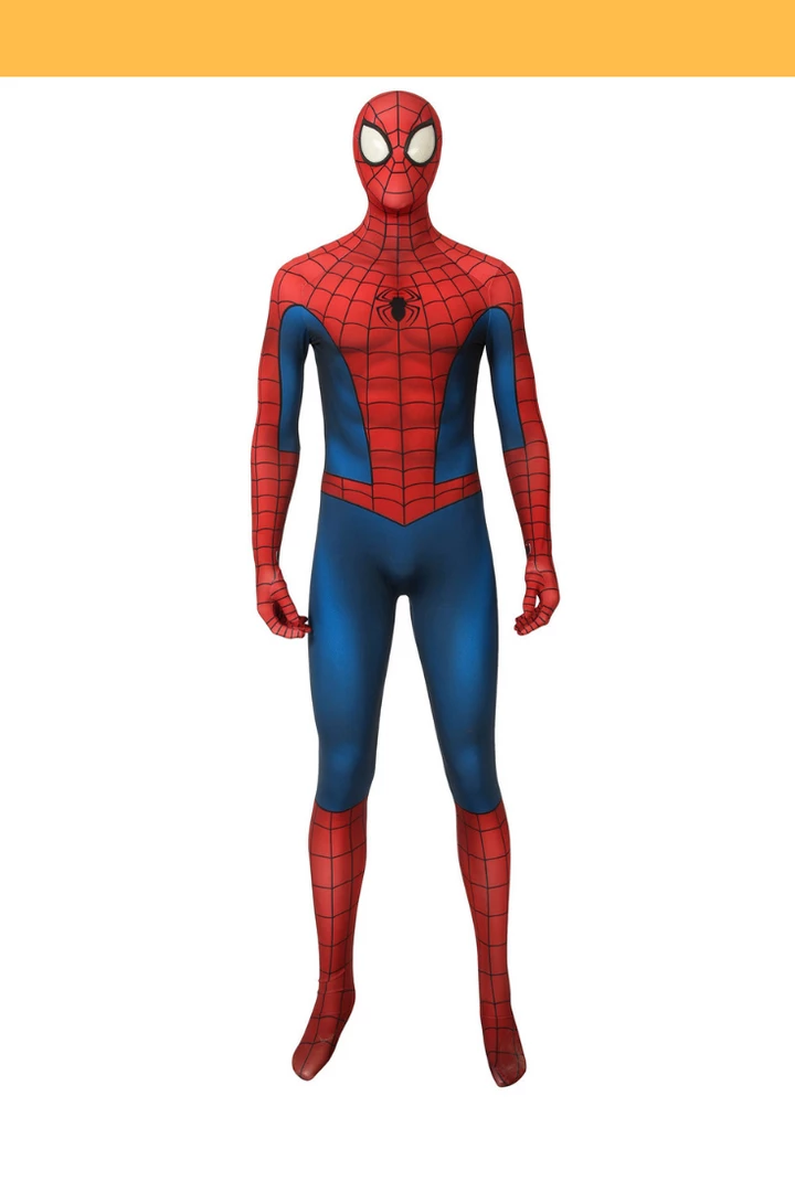 Cosrea Spiderman Classic Digital Printed Cosplay Costume Marvel Universe 3 Cosrea Spiderman Classic Digital Printed Cosplay Costume Marvel Universe