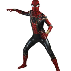 Cosrea Spiderman Infinity War Metallic Cosplay Costume