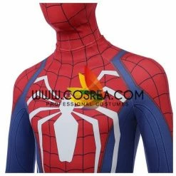 Cosrea Spiderman PS4 Classic Blue Cosplay Costume Marvel Universe