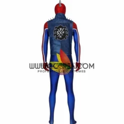 Cosrea Marvel Universe Spiderman PS4 Game Punk Suit Digital Printed Cosplay Costume