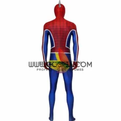 Cosrea Marvel Universe Spiderman PS4 Game Punk Suit Digital Printed Cosplay Costume