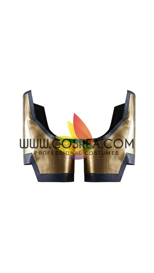 Cosrea Thanos Infinity War Metallic PU Leather Cosplay Costume 15 Cosrea Thanos Infinity War Metallic PU Leather Cosplay Costume
