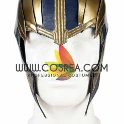 Cosrea Thanos Infinity War Metallic PU Leather Cosplay Costume 54 Cosrea Thanos Infinity War Metallic PU Leather Cosplay Costume