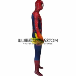 Cosrea Marvel Universe The Amazing Spiderman 2 Peter Parker Digital Printed Cosplay Costume