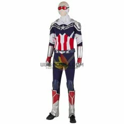 Cosrea The Falcon And Winter Soldier TV Series Uniform Fabric Version Cosplay Costume 23 Cosrea The Falcon And Winter Soldier TV Series Uniform Fabric Version Cosplay Costume