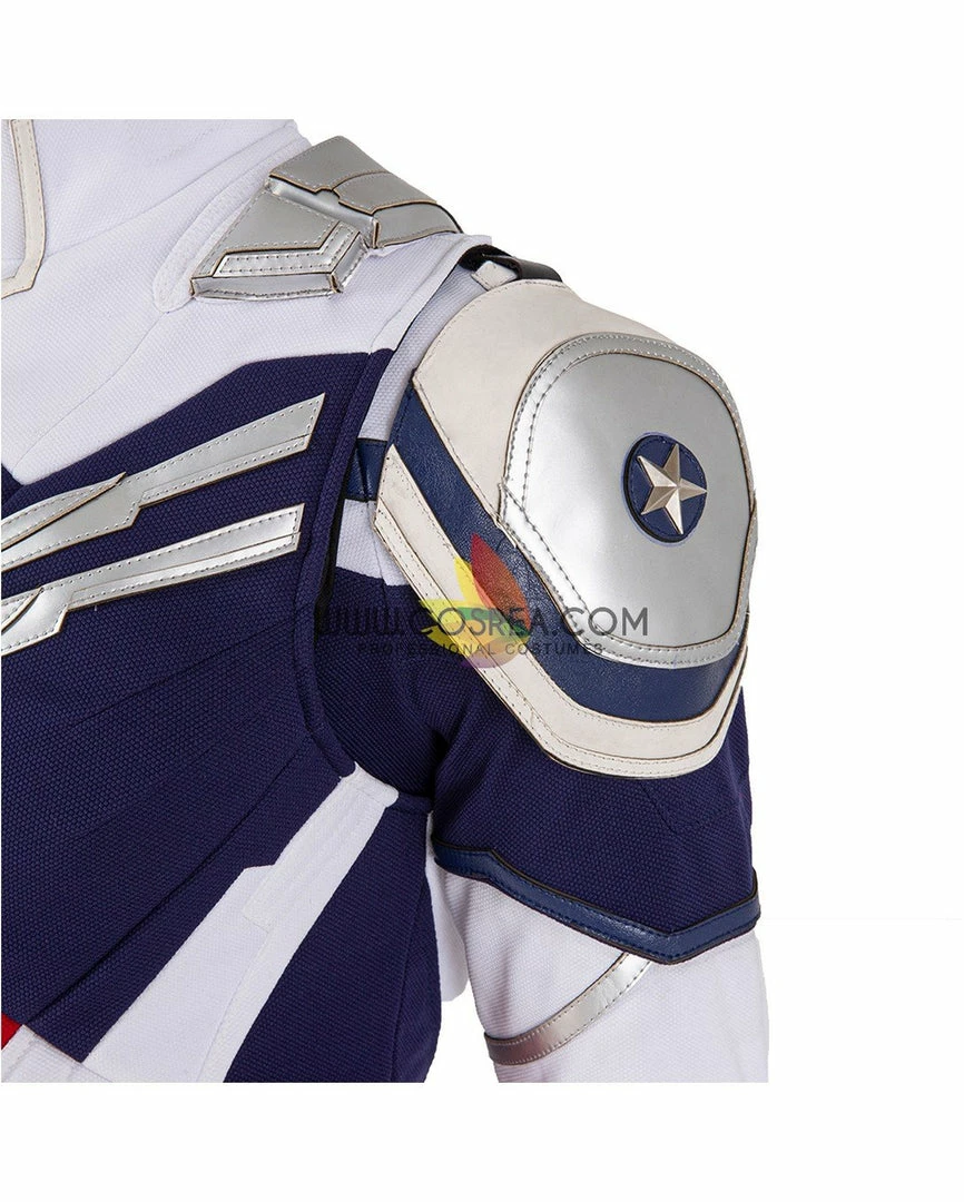 Cosrea The Falcon And Winter Soldier TV Series Uniform Fabric Version Cosplay Costume 16 Cosrea The Falcon And Winter Soldier TV Series Uniform Fabric Version Cosplay Costume