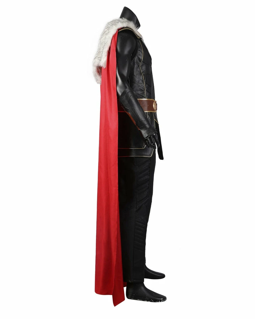 Cosrea Thor Love And Thunder Faux Fur Cape Version Cosplay Costume 7 Cosrea Thor Love And Thunder Faux Fur Cape Version Cosplay Costume