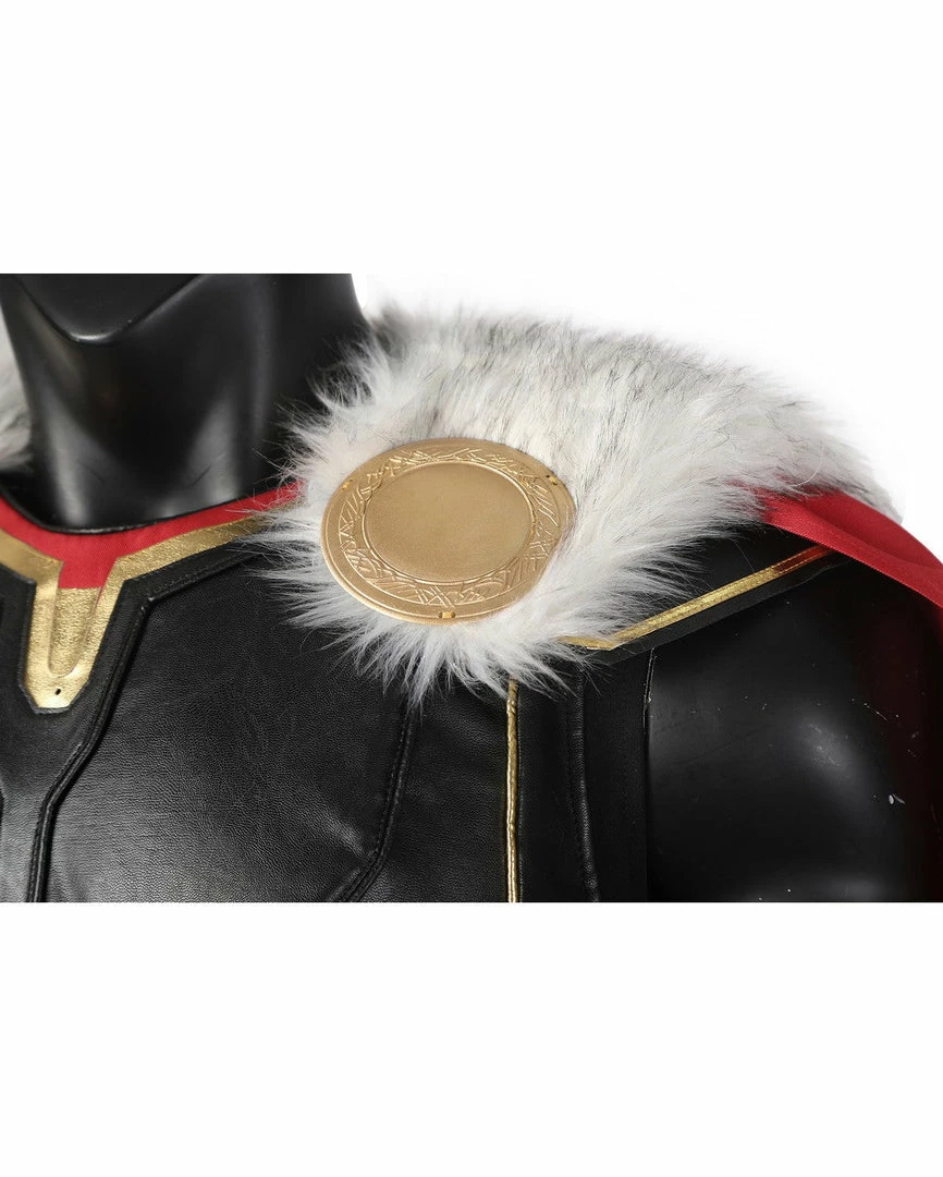 Cosrea Thor Love And Thunder Faux Fur Cape Version Cosplay Costume 12 Cosrea Thor Love And Thunder Faux Fur Cape Version Cosplay Costume