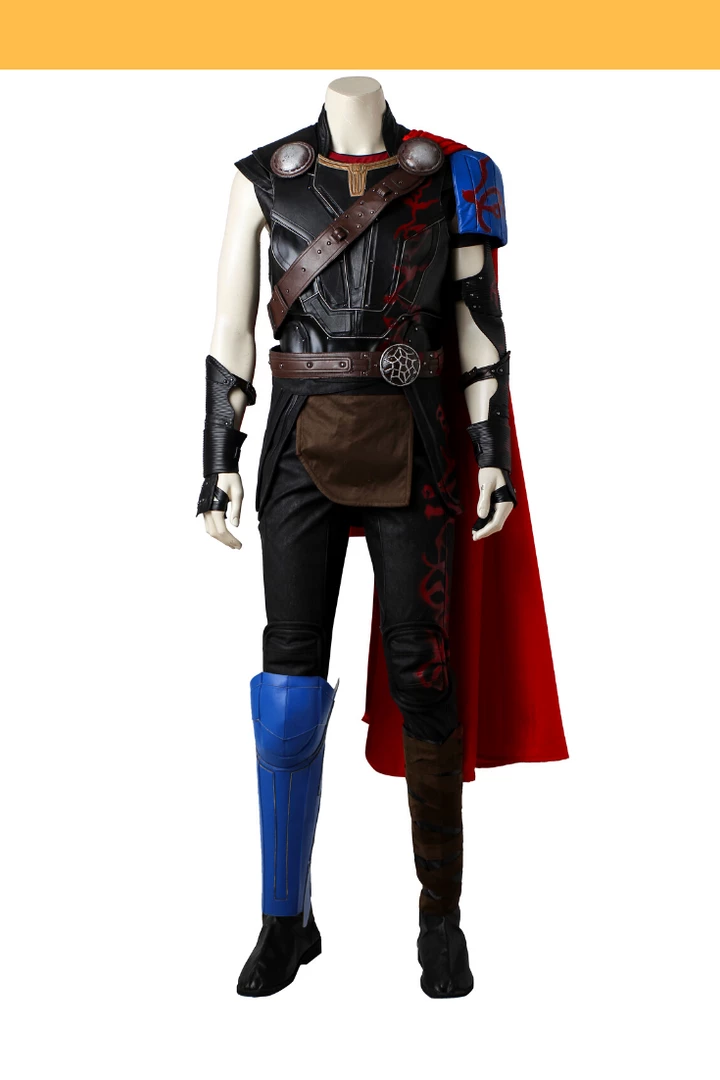 Cosrea Marvel Universe Thor Sakaar Arena Dark Blue Version Cosplay Costume 3 Cosrea Marvel Universe Thor Sakaar Arena Dark Blue Version Cosplay Costume