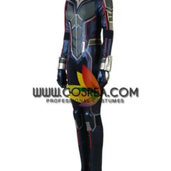 Cosrea Wasp Metallic Blue PU Leather Cosplay Costume