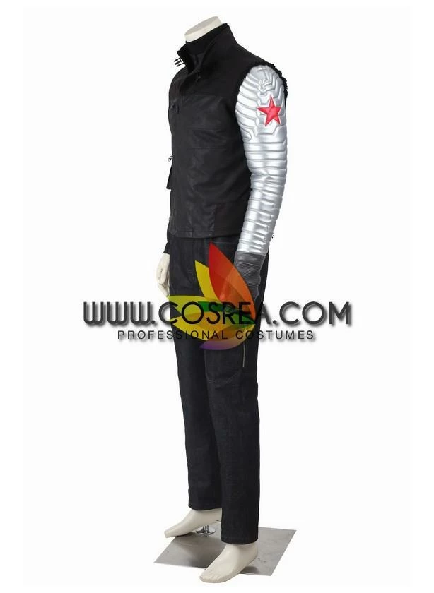Cosrea Winter Soldier Infinity War Cosplay Costume Marvel Universe 6 Cosrea Winter Soldier Infinity War Cosplay Costume Marvel Universe
