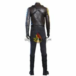 Cosrea Winter Soldier The Falcon And Winter Soldier TV Series Full PU Leather Version Cosplay Costume Marvel Universe 29 Cosrea Winter Soldier The Falcon And Winter Soldier TV Series Full PU Leather Version Cosplay Costume Marvel Universe
