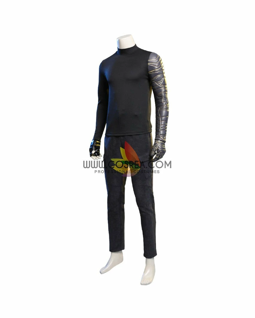 Cosrea Winter Soldier The Falcon And Winter Soldier TV Series Full PU Leather Version Cosplay Costume Marvel Universe 9 Cosrea Winter Soldier The Falcon And Winter Soldier TV Series Full PU Leather Version Cosplay Costume Marvel Universe