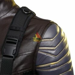 Cosrea Winter Soldier The Falcon And Winter Soldier TV Series Full PU Leather Version Cosplay Costume Marvel Universe 38 Cosrea Winter Soldier The Falcon And Winter Soldier TV Series Full PU Leather Version Cosplay Costume Marvel Universe