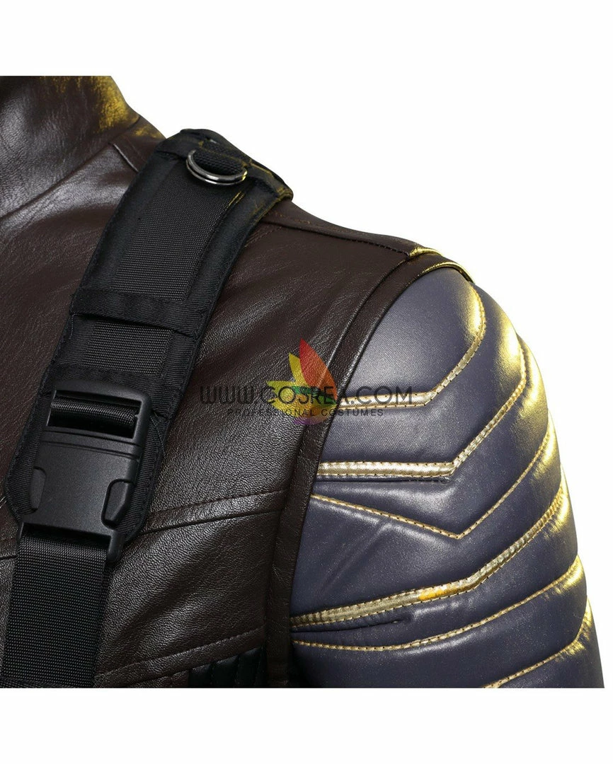 Cosrea Winter Soldier The Falcon And Winter Soldier TV Series Full PU Leather Version Cosplay Costume Marvel Universe 17 Cosrea Winter Soldier The Falcon And Winter Soldier TV Series Full PU Leather Version Cosplay Costume Marvel Universe