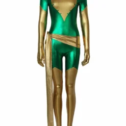 Cosrea Phoenix X-Men Emerald Green Spandex Cosplay Costume