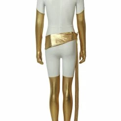 Cosrea Phoenix X-Men Pearl White Spandex Cosplay Costume