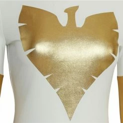 Cosrea Phoenix X-Men Pearl White Spandex Cosplay Costume